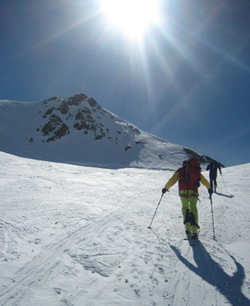 Anstieg Wildspitze