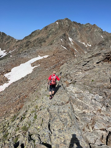 Grat Atemkogel zum Fissladkopf