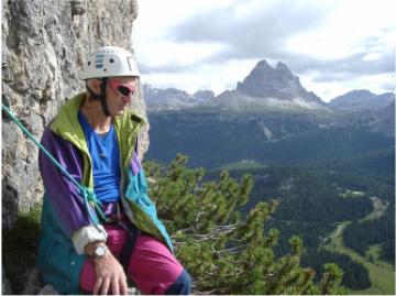 Ungewohnter Blick auf die 3 Zinnen